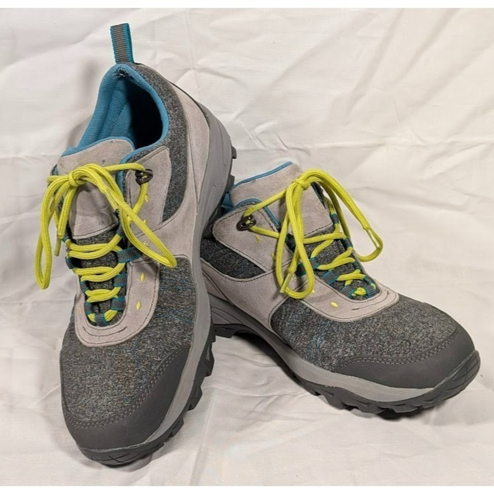 Duluth Trading Co Shoes Suede Leather Trekker Hiking  Women's Size 10 Med Gray